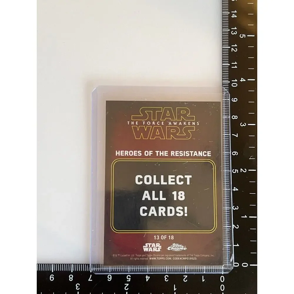 2016 Topps Chrome Star Wars The Force Awakens Heroes Of The Resistance Han Solo